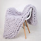 Chunky Knitted Blanket