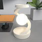 Lunar Glow Desk Lamp with Wireless Charger